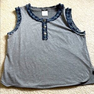 CHANEL Spring 2012 cotton tank top